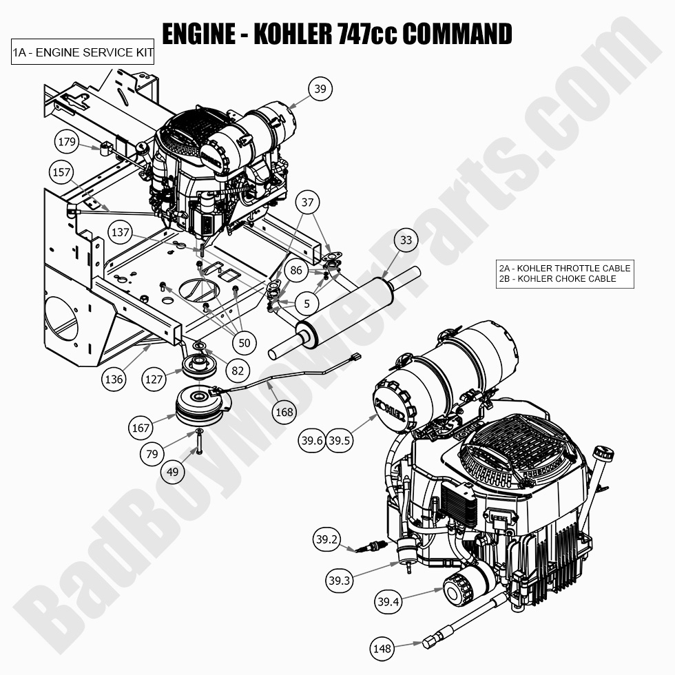 2021 Rebel - Engine - Kohler CV752